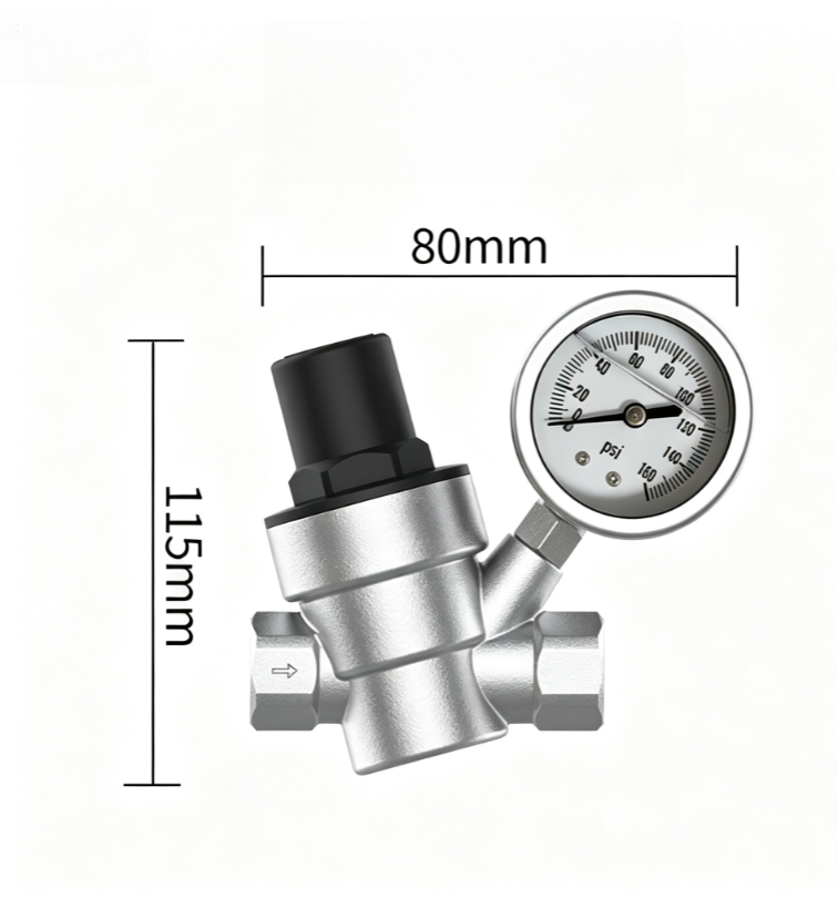 วาล์วปรับแรงดันน้ำแบบปรับได้ ท - Plumbing บทวิจารณ์และราคา