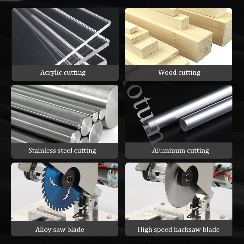 เครื่องเลื่อยตัดไม้แบบพกพาขนาด - Mini Table Saw For Woodworking บทวิจารณ์และราคา