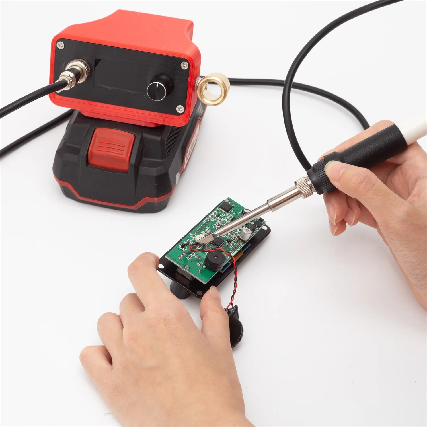 ไฟฟ้าดิจิตอล T12 หัวแร้งบัดกรี - Digital Soldering Station T12 บทวิจารณ์และราคา