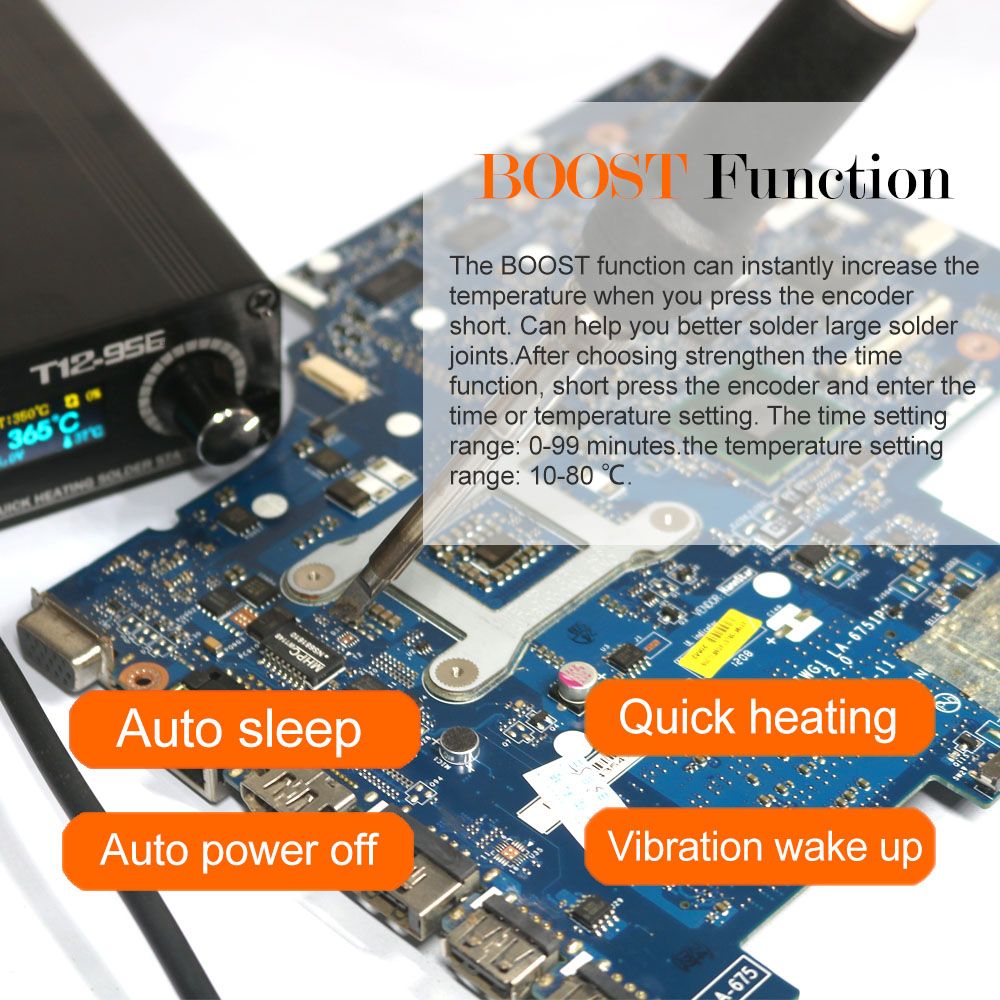 QUECOO T12-956 การประสาน สถานี - Digital Soldering Station T12 บทวิจารณ์และราคา