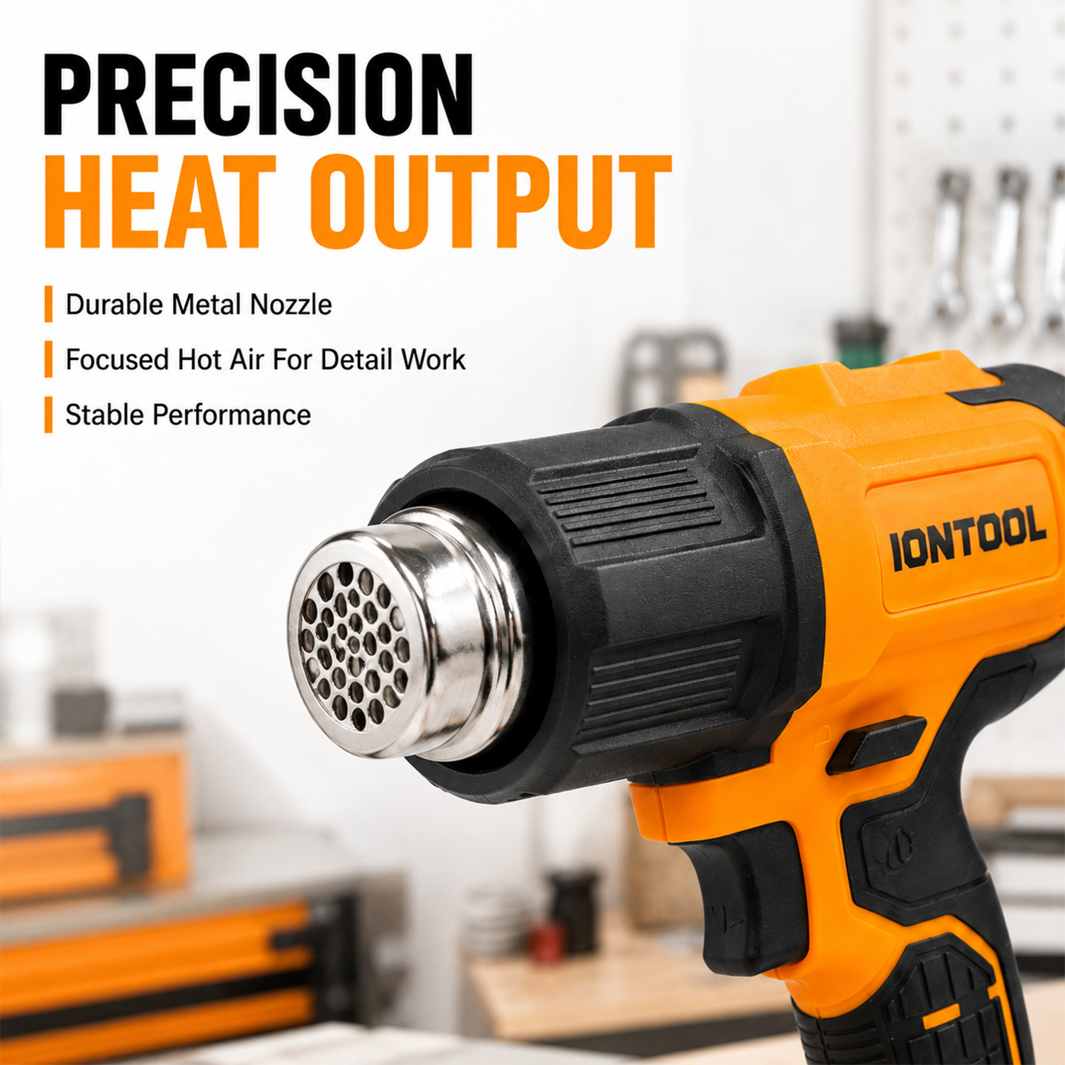 ปืนเป่าลมร้อนไร้สาย IONTOOL รุ - Cordless Heat Gun For Shrink Tubing บทวิจารณ์และราคา