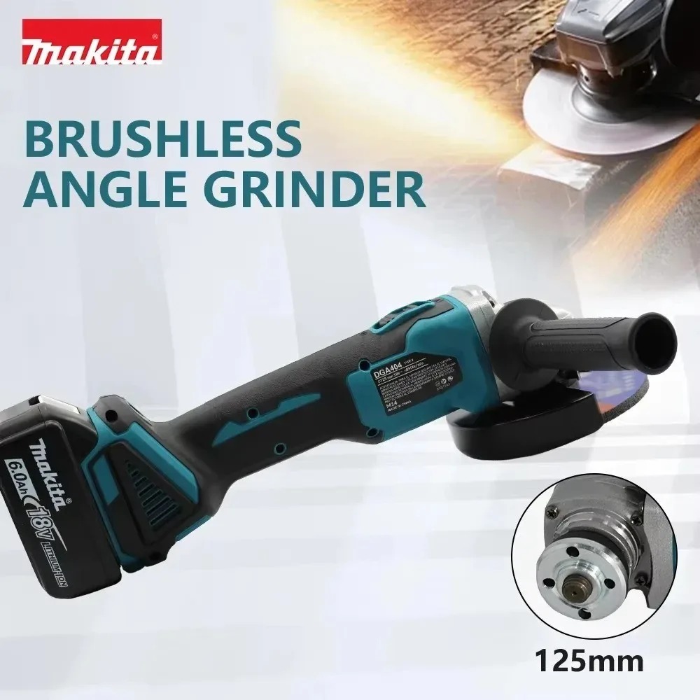 เครื่องเจียรมุมไร้สาย Makita D - Brushless Angle Grinder Battery Powered บทวิจารณ์และราคา