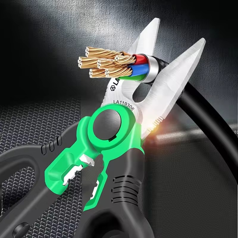 กรรไกรช่างไฟฟ้า LAOA ขนาด 6/7/ - Automatic Wire Stripper Cutter บทวิจารณ์และราคา