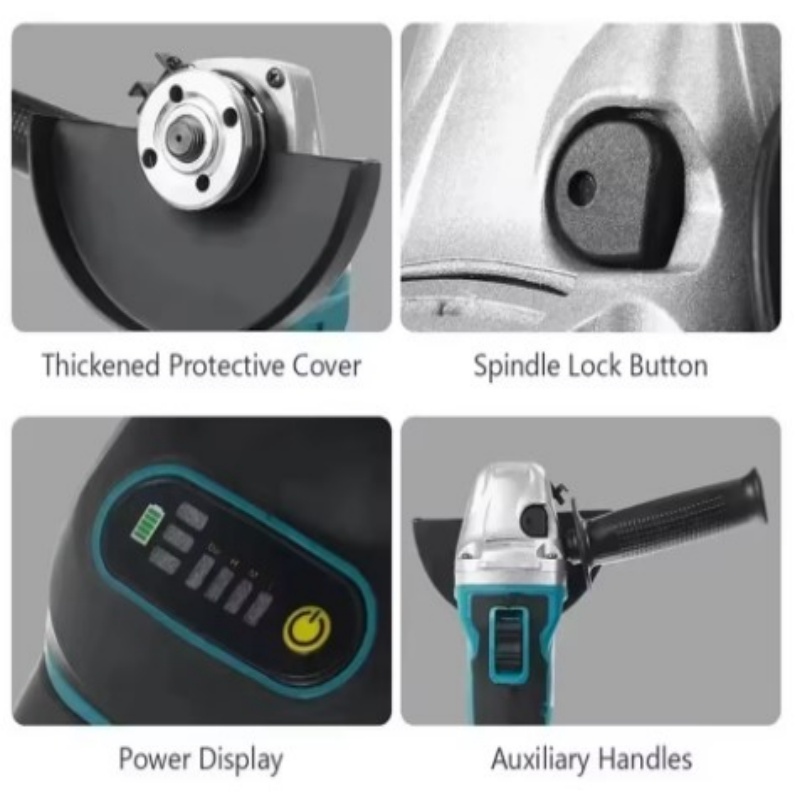 เครื่องเจียรไฟฟ้าไร้แปรงถ่าน M - Brushless Angle Grinder Battery Powered บทวิจารณ์และราคา