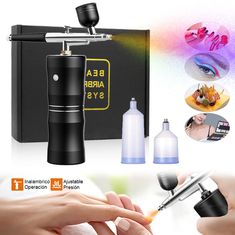 สเปรย์ออกซิเจน Mini Air Compre - Airbrush Kit With Mini Compressor บทวิจารณ์และราคา