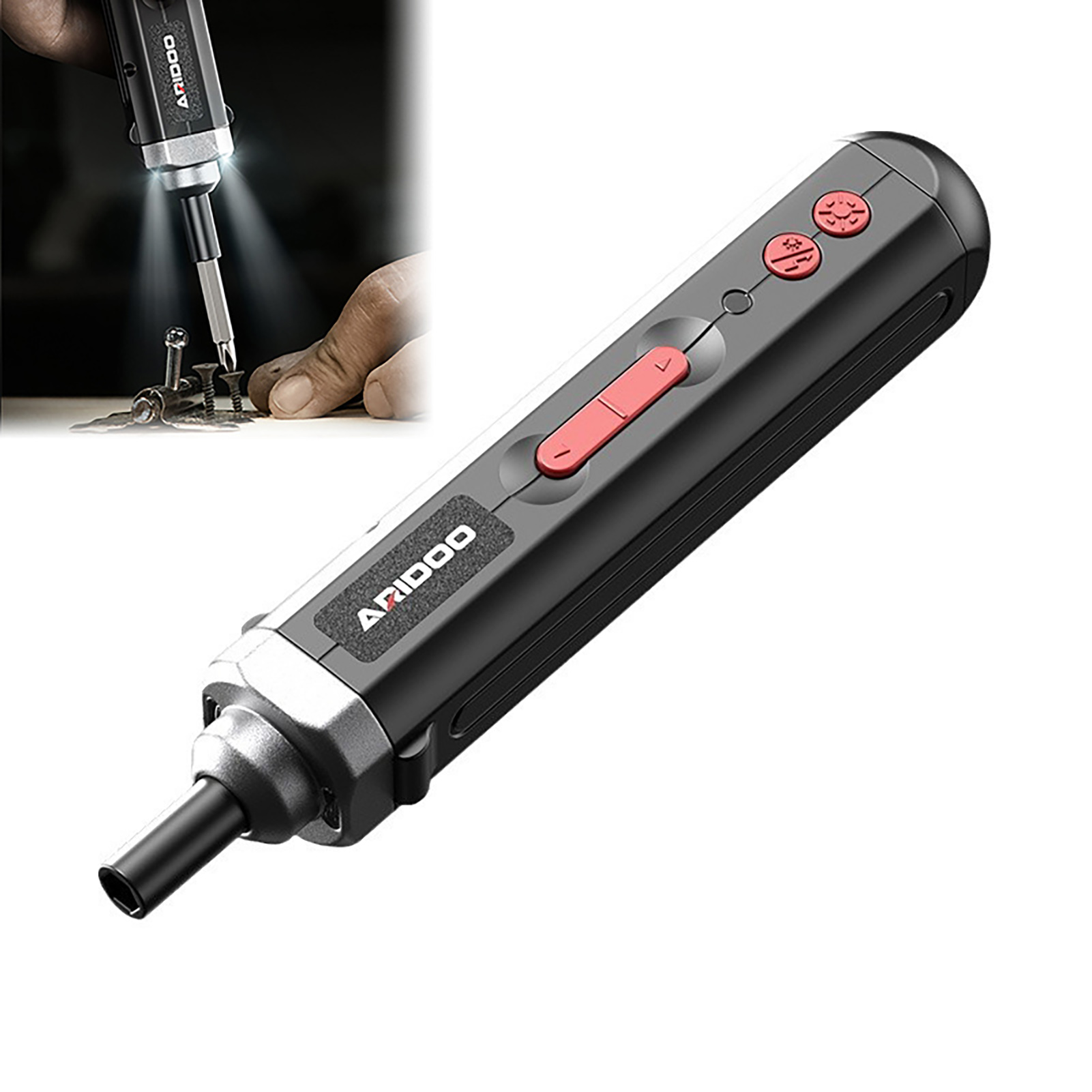 ไขควงไฟฟ้า ไขควงไร้สายแบบใช้มื - Electric Screwdriver Rechargeable Usb บทวิจารณ์และราคา